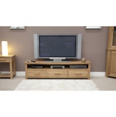 Opus Modern Oak Wide Plasma TV Unit